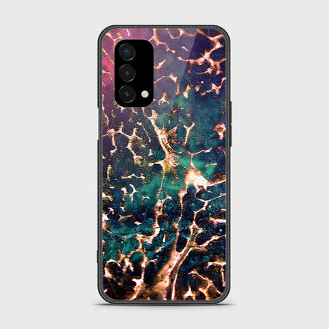 OnePlus Nord N200 5G Cover- Colorful Marble Series - HQ Ultra Shine Premium Infinity Glass Soft Silicon Borders Case