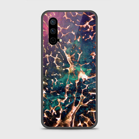 OnePlus Nord CE 5G Cover- Colorful Marble Series - HQ Ultra Shine Premium Infinity Glass Soft Silicon Borders Case