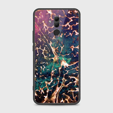 Huawei Mate 20 Lite Cover - Colorful Marble Series - HQ Ultra Shine Premium Infinity Glass Soft Silicon Borders Case