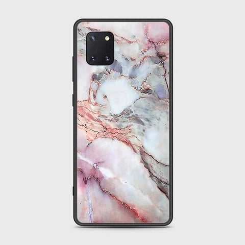 Samsung Galaxy Note 10 Lite Cover - Colorful Marble Series - HQ Ultra Shine Premium Infinity Glass Soft Silicon Borders Case