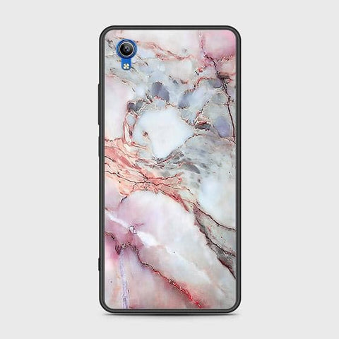 Vivo Y91C Cover - Colorful Marble Series - HQ Ultra Shine Premium Infinity Glass Soft Silicon Borders Case