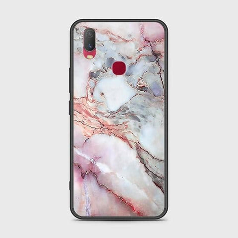 Vivo Y11 2019 Cover - Colorful Marble Series - HQ Ultra Shine Premium Infinity Glass Soft Silicon Borders Case