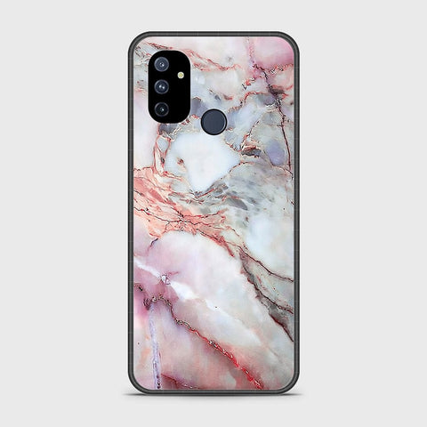 OnePlus Nord N100 Cover- Colorful Marble Series - HQ Ultra Shine Premium Infinity Glass Soft Silicon Borders Case