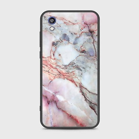 Huawei Y5 2019 Cover - Colorful Marble Series - HQ Ultra Shine Premium Infinity Glass Soft Silicon Borders Case