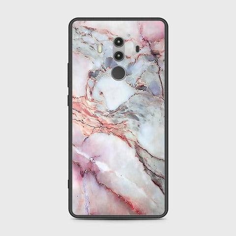 Huawei Mate 10 Pro Cover - Colorful Marble Series - HQ Ultra Shine Premium Infinity Glass Soft Silicon Borders Case