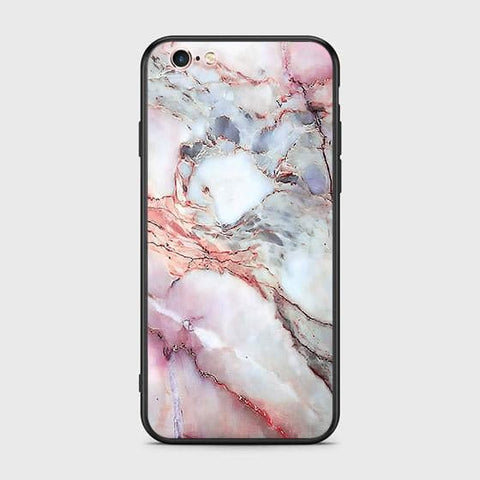 iPhone 6S / 6 Cover - Colorful Marble Series - HQ Ultra Shine Premium Infinity Glass Soft Silicon Borders Case