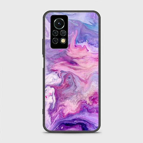 Infinix Note 11s Cover- Colorful Marble Series - HQ Ultra Shine Premium Infinity Glass Soft Silicon Borders Case