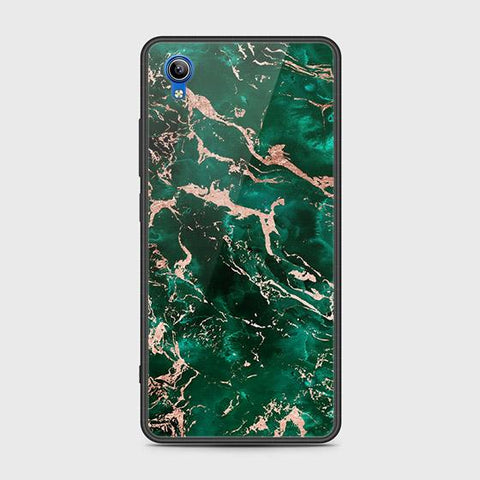 Vivo Y91C Cover - Colorful Marble Series - HQ Ultra Shine Premium Infinity Glass Soft Silicon Borders Case