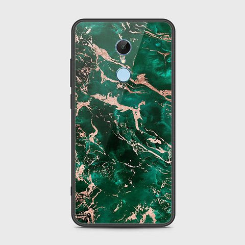 Xiaomi Redmi 5 Cover - Colorful Marble Series - HQ Ultra Shine Premium Infinity Glass Soft Silicon Borders Case