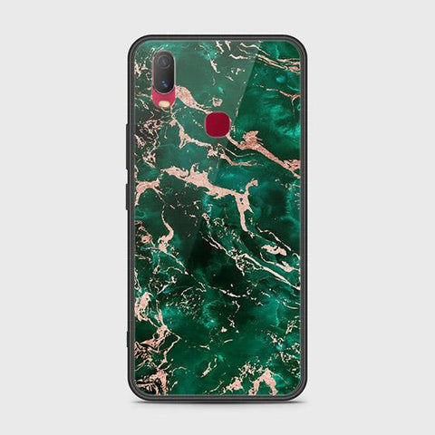 Vivo Y11 2019 Cover - Colorful Marble Series - HQ Ultra Shine Premium Infinity Glass Soft Silicon Borders Case