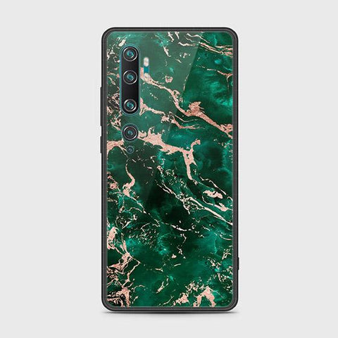 Xiaomi Mi Note 10 Pro Cover - Colorful Marble Series - HQ Ultra Shine Premium Infinity Glass Soft Silicon Borders Case