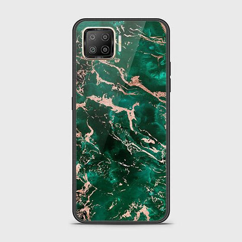 Oppo A93 Cover - Colorful Marble Series - HQ Ultra Shine Premium Infinity Glass Soft Silicon Borders Case
