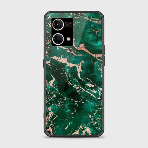 Oppo F21 Pro 4G Cover - Colorful Marble Series - HQ Ultra Shine Premium Infinity Glass Soft Silicon Borders Case