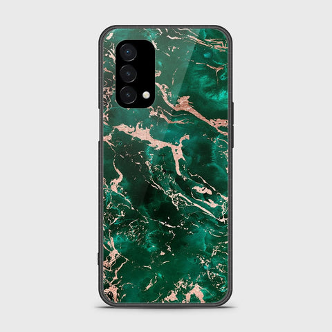 OnePlus Nord N200 5G Cover- Colorful Marble Series - HQ Ultra Shine Premium Infinity Glass Soft Silicon Borders Case