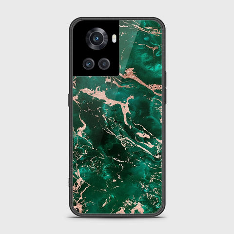 OnePlus Ace Cover- Colorful Marble Series - HQ Ultra Shine Premium Infinity Glass Soft Silicon Borders Case