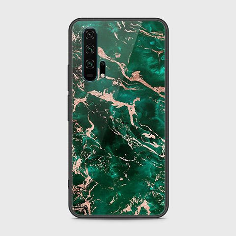 Honor 20 Pro Cover - Colorful Marble Series - HQ Ultra Shine Premium Infinity Glass Soft Silicon Borders Case