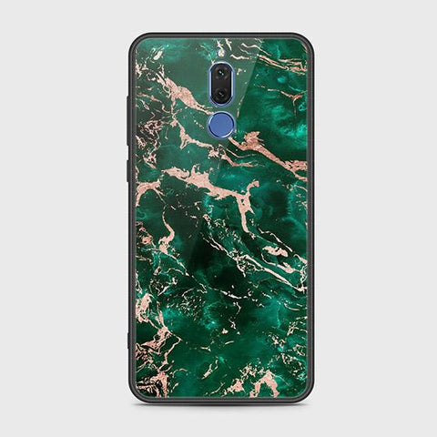 Huawei Mate 10 Lite Cover - Colorful Marble Series - HQ Ultra Shine Premium Infinity Glass Soft Silicon Borders Case