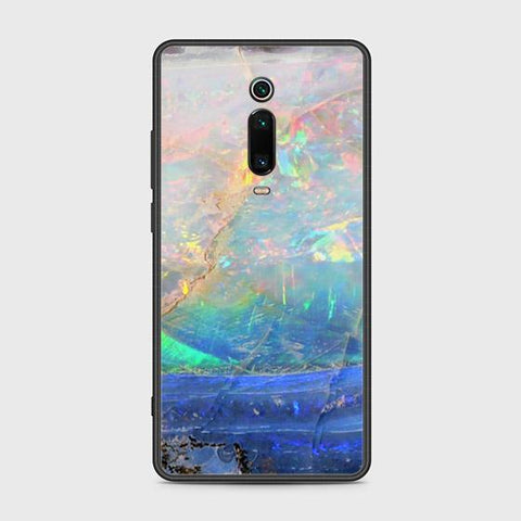 Xiaomi Redmi K20 Cover - Colorful Marble Series - HQ Ultra Shine Premium Infinity Glass Soft Silicon Borders Case