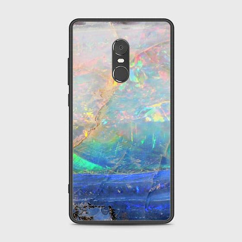 Xiaomi Redmi Note 4 / 4X Cover - Colorful Marble Series - HQ Ultra Shine Premium Infinity Glass Soft Silicon Borders Case