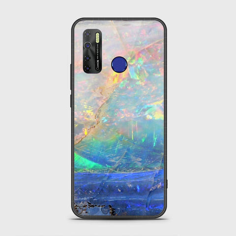 Tecno Spark 5 Pro Cover- Colorful Marble Series - HQ Ultra Shine Premium Infinity Glass Soft Silicon Borders Case