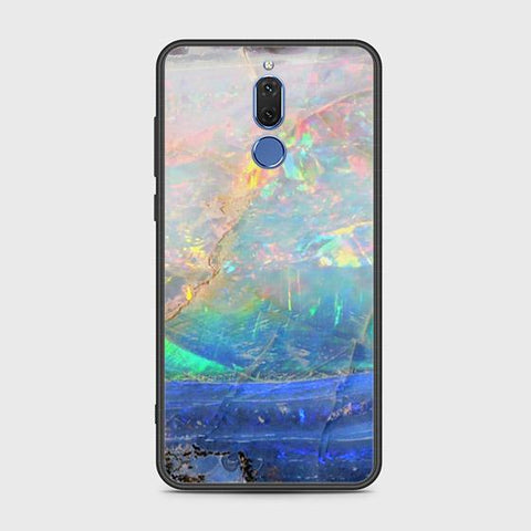 Huawei Mate 10 Lite Cover - Colorful Marble Series - HQ Ultra Shine Premium Infinity Glass Soft Silicon Borders Case