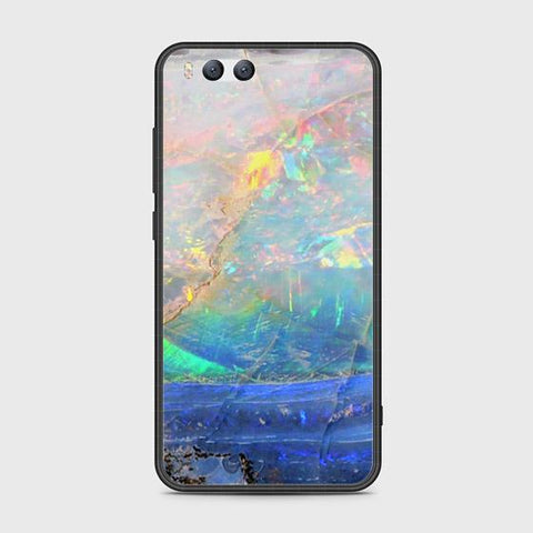 Xiaomi Mi 6 Cover - Colorful Marble Series - HQ Ultra Shine Premium Infinity Glass Soft Silicon Borders Case