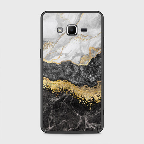 Samsung Galaxy Grand Prime Cover- Colorful Marble Series - HQ Ultra Shine Premium Infinity Glass Soft Silicon Borders Case