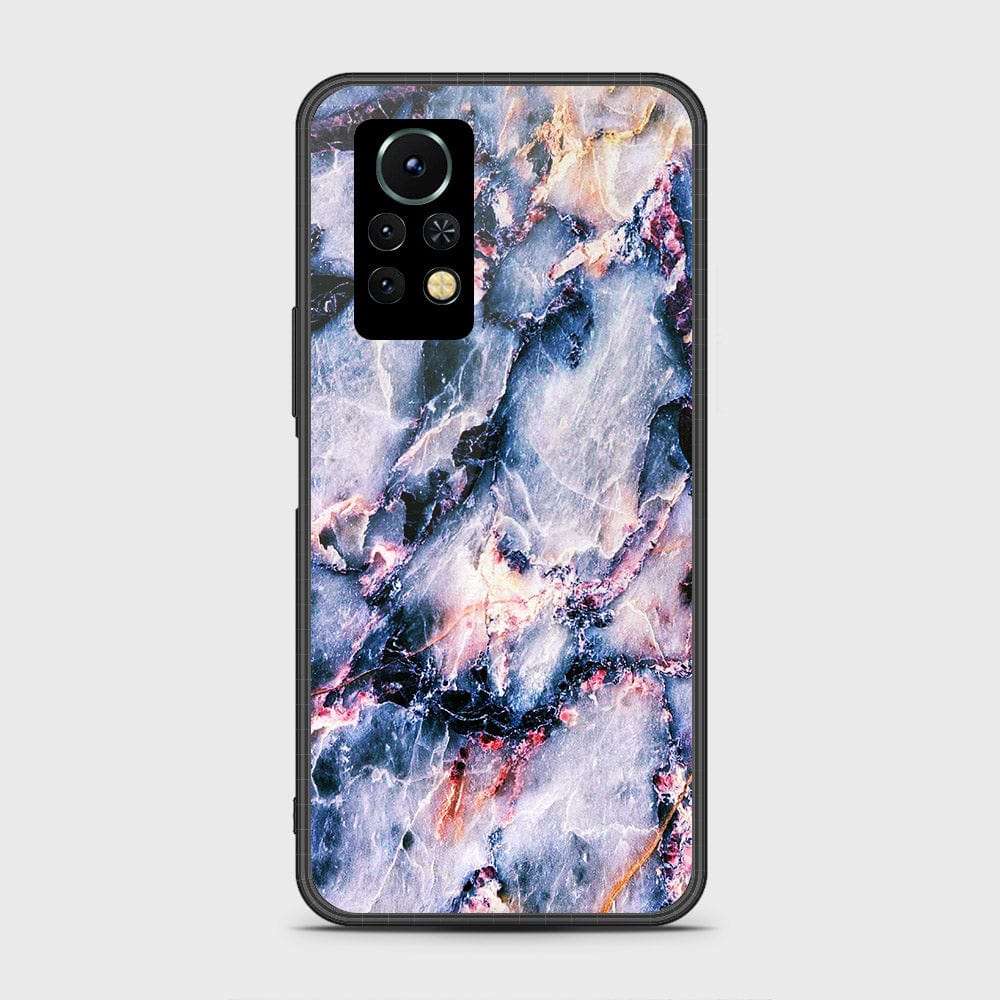 Infinix Note 11 Pro Cover- Colorful Marble Series - HQ Ultra Shine Premium Infinity Glass Soft Silicon Borders Case