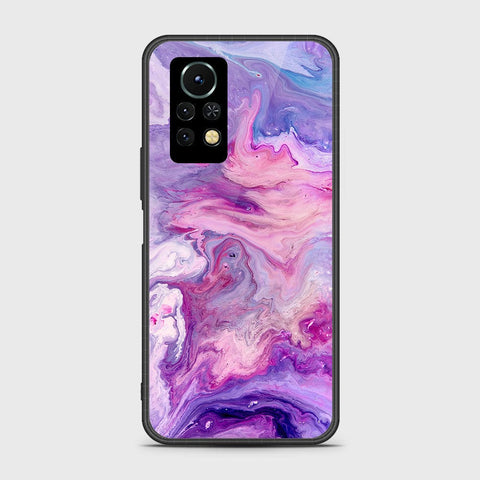 Infinix Note 11 Pro Cover- Colorful Marble Series - HQ Ultra Shine Premium Infinity Glass Soft Silicon Borders Case