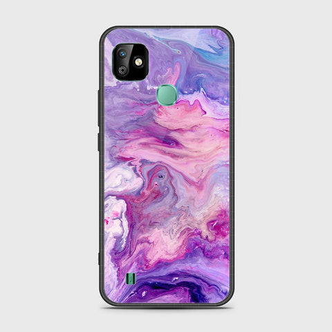 Infinix Smart HD 2021 Cover- Colorful Marble Series - HQ Premium Shine Durable Shatterproof Case