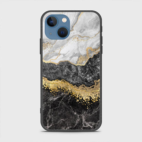 iPhone 13 Cover - Colorful Marble Series - HQ Ultra Shine Premium Infinity Glass Soft Silicon Borders Case