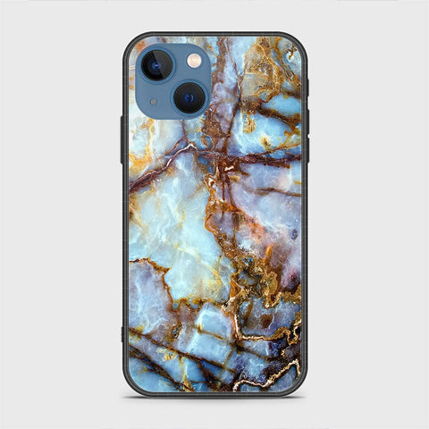 iPhone 13 Cover - Colorful Marble Series - HQ Ultra Shine Premium Infinity Glass Soft Silicon Borders Case