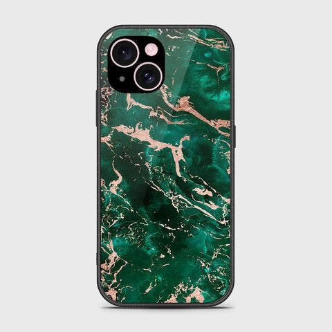 iPhone 15 Plus Cover- Colorful Marble Series - HQ Ultra Shine Premium Infinity Glass Soft Silicon Borders Case