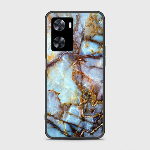 OnePlus Nord N20 SE Cover- Colorful Marble Series - HQ Ultra Shine Premium Infinity Glass Soft Silicon Borders Case