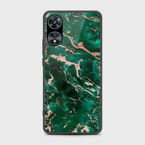 Oppo A78 4G Cover- Colorful Marble Series - HQ Ultra Shine Premium Infinity Glass Soft Silicon Borders Case