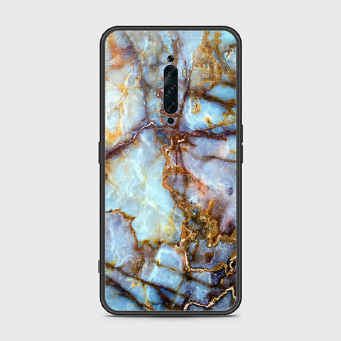 Oppo Reno 2Z Cover- Colorful Marble Series - HQ Ultra Shine Premium Infinity Glass Soft Silicon Borders Case