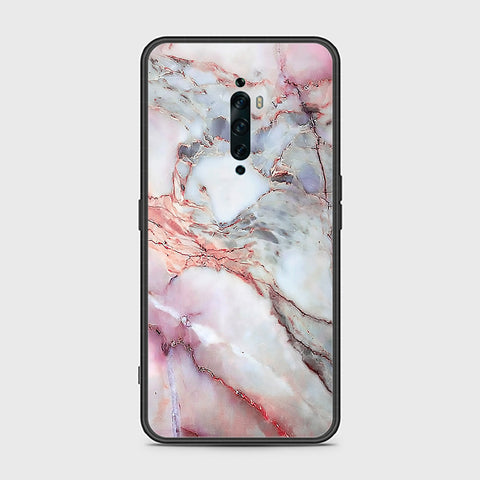 Oppo Reno 2Z Cover- Colorful Marble Series - HQ Ultra Shine Premium Infinity Glass Soft Silicon Borders Case