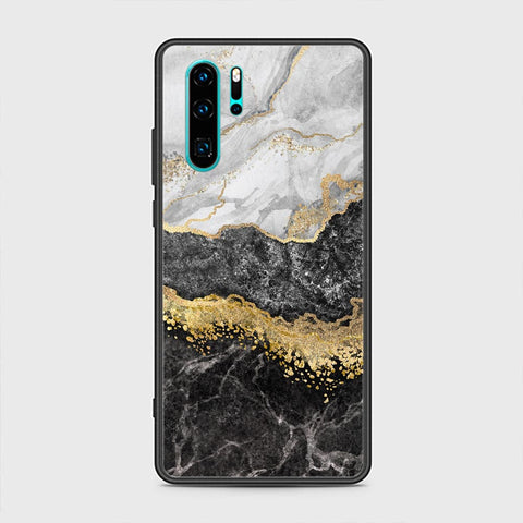 Huawei P30 Pro Cover - Colorful Marble Series - HQ Ultra Shine Premium Infinity Glass Soft Silicon Borders Case