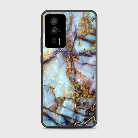 Xiaomi Poco F5 Pro Cover- Colorful Marble Series - HQ Ultra Shine Premium Infinity Glass Soft Silicon Borders Case