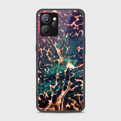 Realme 10 5G Cover- Colorful Marble Series - HQ Ultra Shine Premium Infinity Glass Soft Silicon Borders Case