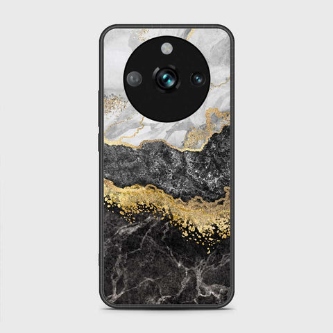 Realme 11 Pro Plus Cover- Colorful Marble Series - HQ Ultra Shine Premium Infinity Glass Soft Silicon Borders Case