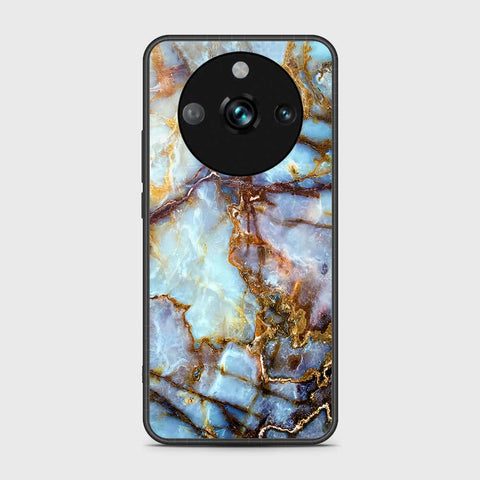 Realme 11 Pro Plus Cover- Colorful Marble Series - HQ Ultra Shine Premium Infinity Glass Soft Silicon Borders Case