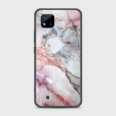 Realme C11 2021 Cover- Colorful Marble Series - HQ Ultra Shine Premium Infinity Glass Soft Silicon Borders Case