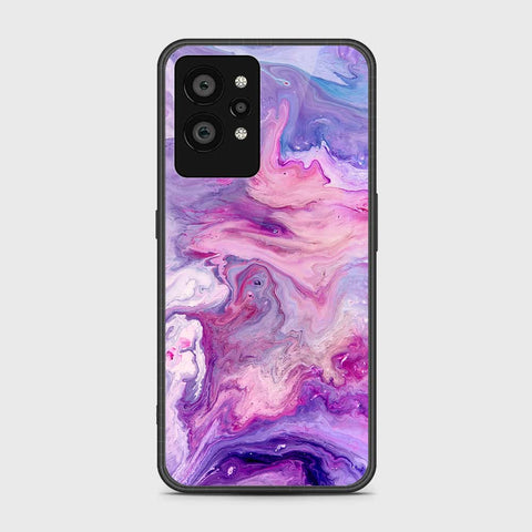 Realme GT2 Pro Cover- Colorful Marble Series - HQ Ultra Shine Premium Infinity Glass Soft Silicon Borders Case