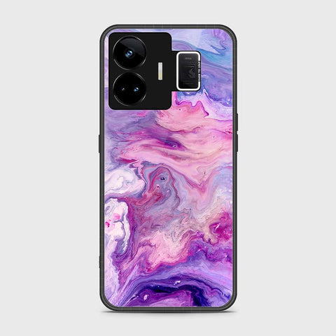 Realme GT Neo 5 Cover- Colorful Marble Series - HQ Ultra Shine Premium Infinity Glass Soft Silicon Borders Case