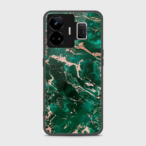 Realme GT3 Cover- Colorful Marble Series - HQ Ultra Shine Premium Infinity Glass Soft Silicon Borders Case