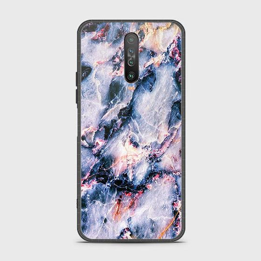 Xiaomi Redmi K30 Cover - Colorful Marble Series - HQ Ultra Shine Premium Infinity Glass Soft Silicon Borders Case