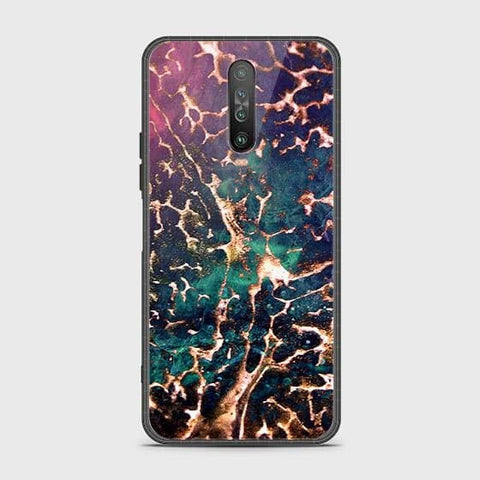 Xiaomi Redmi K30 Cover - Colorful Marble Series - HQ Ultra Shine Premium Infinity Glass Soft Silicon Borders Case