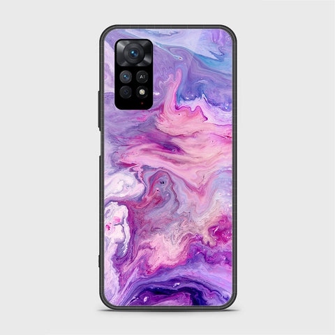 Xiaomi Redmi Note 11 Pro Cover- Colorful Marble Series - HQ Ultra Shine Premium Infinity Glass Soft Silicon Borders Case
