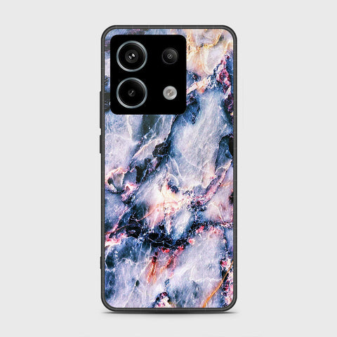 Xiaomi Redmi Note 13 Pro 4G Cover- Colorful Marble Series - HQ Ultra Shine Premium Infinity Glass Soft Silicon Borders Case